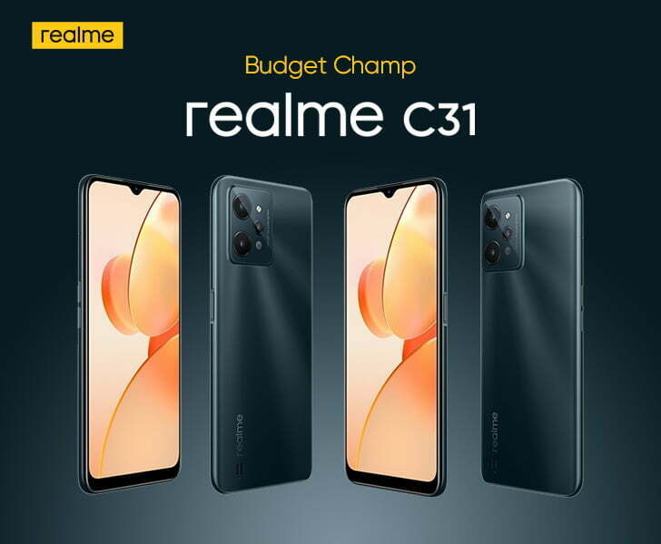 Realme C31 Specifications